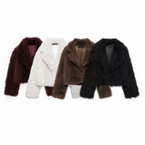 Ins23 Autumn And Winter New Street Breeze Fur Short Coat