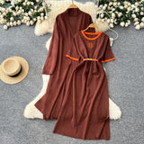 Station 2025 Spring And Autumn New Women's Fashion High-Sleeves Long Sleeve Long Sleeve Coat Two-Sleeve Jacket