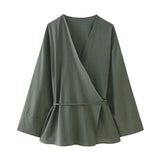 Women's 2025 New Double Flamingo Comfortable Linen And Suit Dress + Pants Set Women