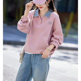 Fashion Elegant Sweater Open Shirt Coat Outside Sweater Women's Spring And Autumn New Clothes Loose Gentle Knitting Top