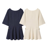 Autumn/Winter 2025 New Women's Solid-Color Casual Fashion Coarse Knit Long-Sleeved Sweater Cardigan Jacket