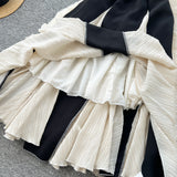 Summer Elegant Sexy Sling Dress Women's Holiday Wind Waist Lotle Side Dress Dress Dress