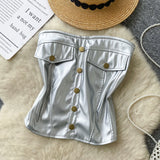 Design Sense T-Shirt With Irregular Hem Pressure Folding Blouse High-Waisted Half-Body Skirt