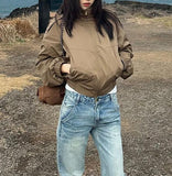 Jacket Female Burst Small Man Showing Thin Port Wind Reduction In The Spring And Autumn Coat Design Is Unique And Stylish Short