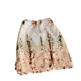 High-End Half-Dress Women's Summer Heavy Light Squins High-Rise Skinny Hottie Fried Street-Bombing Short Skirt