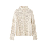 Women's Clothing 2025 New Pink Casual Wind Flowers Long-Sleeved Blouse Single-D Row V-Neck Jacket Woman