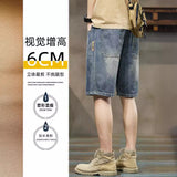 Trendy Loose Boys Casual Pants Five-Point Trousers New Thin Men's Workwear Brand Summer 2025 Shorts Five Points