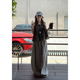 Advanced Relaxation Sling Sling Vest Top With Sunscreen Cardigan Yamamoto Slacks Three-Piece Set