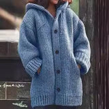 Exploding Women's Ebay Long Sweater New Cardigan Hooded Jacket M107