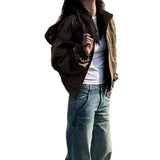 Jacket Female Burst Small Man Showing Thin Port Wind Reduction In The Spring And Autumn Coat Design Is Unique And Stylish Short