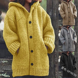 Exploding Women's Ebay Long Sweater New Cardigan Hooded Jacket M107