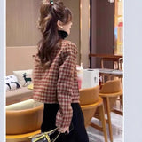 2025 Spring Autumn Temperament New Loose Long-Sleeved Top With French Round Collar Short High-End Small Fragrant Women's Coat