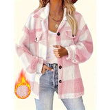 New Autumn Fashion Splicing Loose Leisure Blouse Lady Print T-Shirt