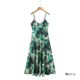 2025 Summer New Women's Tie Dye Asymmetric Hanging Top Pants