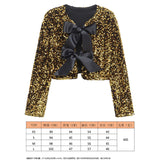 Spring 2025 New Women's Fashion Casual Bow Tie With Small Fragrant Knitted Cardigan Jacket