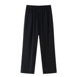 Women's 2025 New Double Flamingo Comfortable Linen And Suit Dress + Pants Set Women