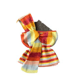 Summer Design With Chic Kinescastic Striped One-Shoulder Sling Vest For Women Wearing A Short Coat Of Body