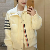 Xiaoxiang Style Hairy Short Coat 2025 New Women's Autumn And Winter Cotton Thicken French High-End Feel