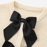 New Women's Fashion Soft Dress Round-Neck Long Sleeves Knitted Cardigan