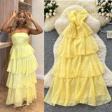 Empty Grid Sling Dress Women's Summer New Folding Coat Wearing Long Body Dressing Vest Burqa Skirt