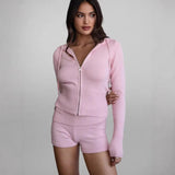 Women's Knitting V-Neck Waist Bat Sleeves Out Of The Knitted Sweater Leaking Coat