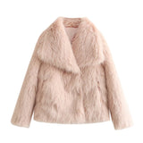 2025 New Artificial Fur Effect Short Coat