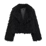 Ins23 Autumn And Winter New Street Breeze Fur Short Coat