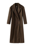 2025 Autumn And Winter New Women's Temperament Commuted Korean Version Of The Long Coat Coat Woman